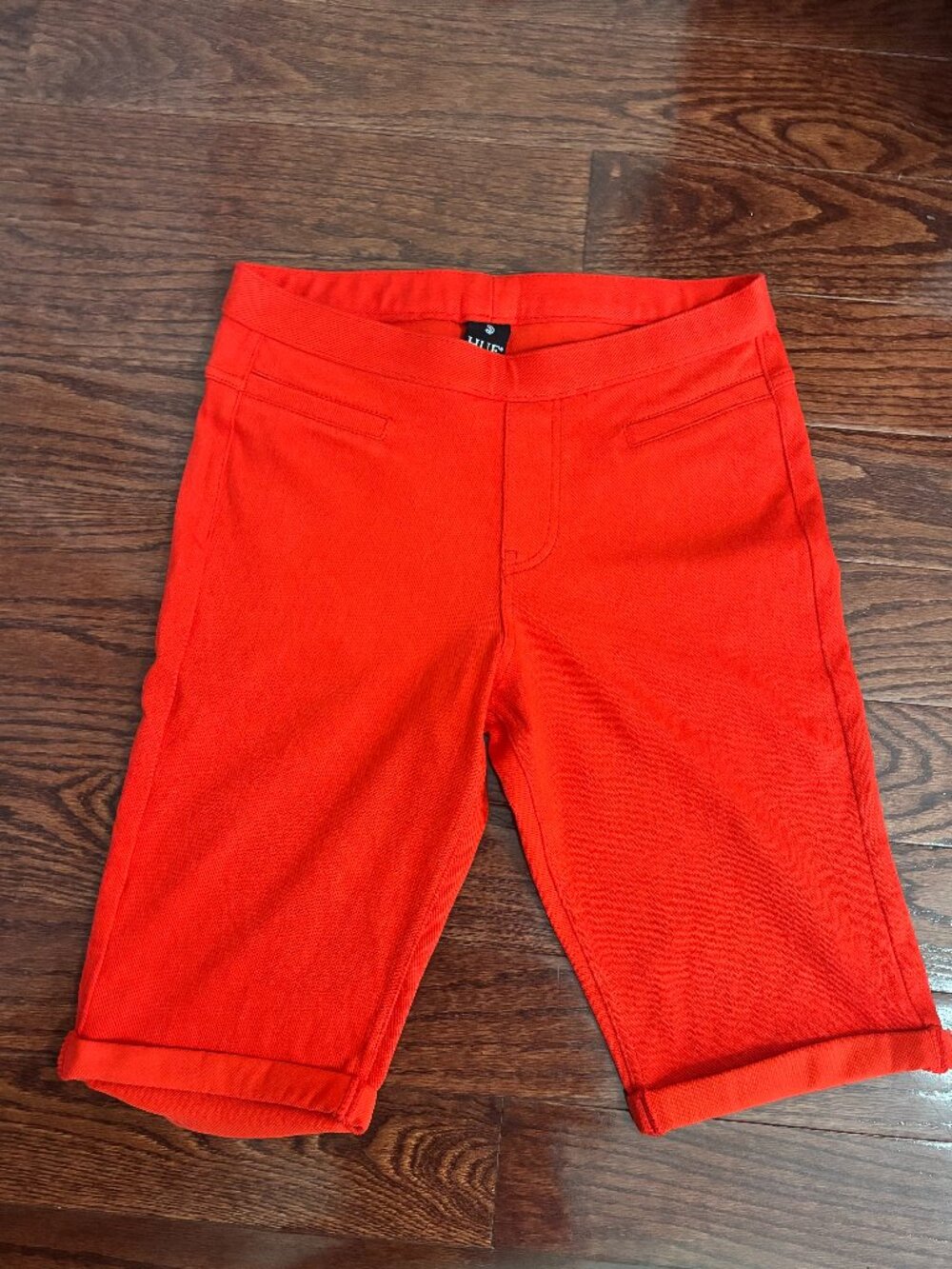 HUE Red Bermuda Shorts